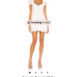 Lovers and Friends White Eyelet Dress